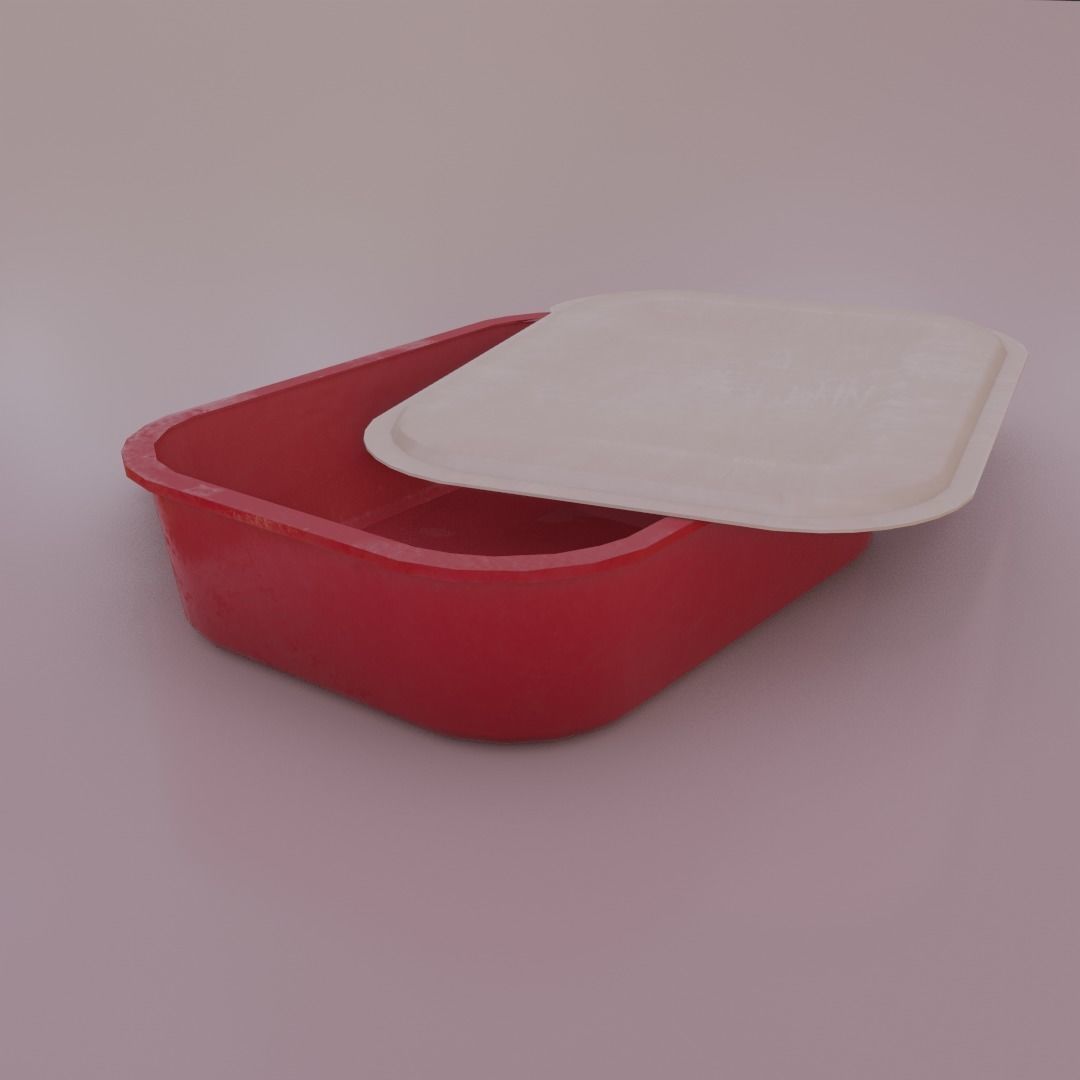 3D model Food Container GameReady 3D model VR / AR / lowpoly CGTrader