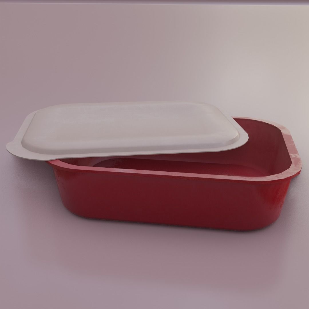 3D model Food Container GameReady 3D model VR / AR / lowpoly CGTrader