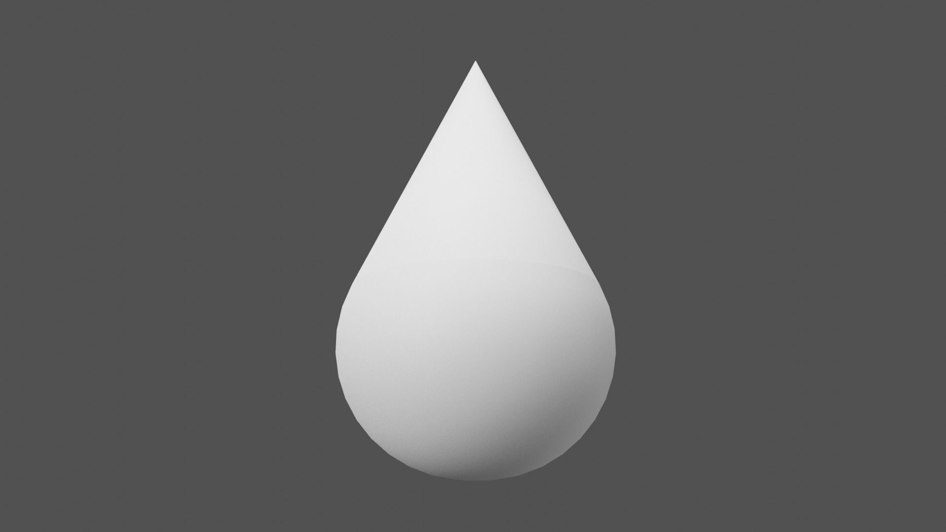 3D model Drop Icon VR / AR / low-poly | CGTrader