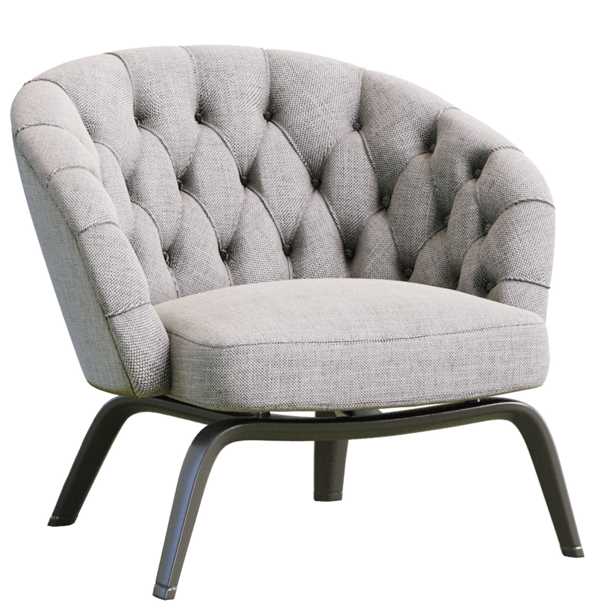 Winston Armchair By Minotti 3D model CGTrader