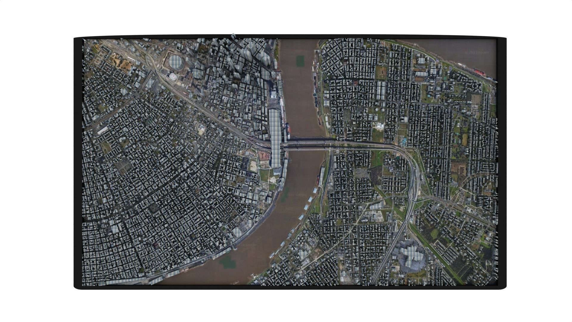 City of new orleans 3d model cgtrader