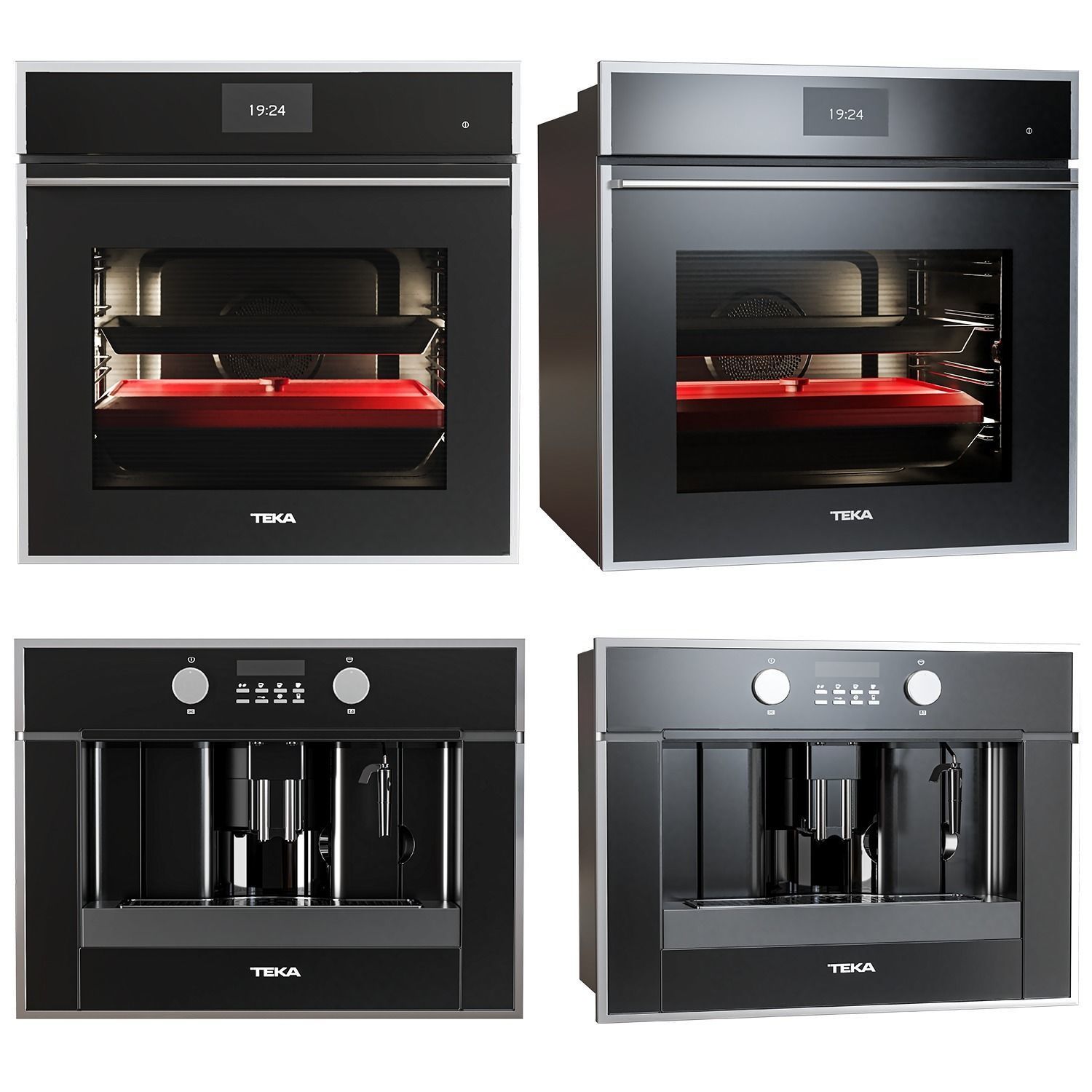 Teka appliance set3 3D model CGTrader