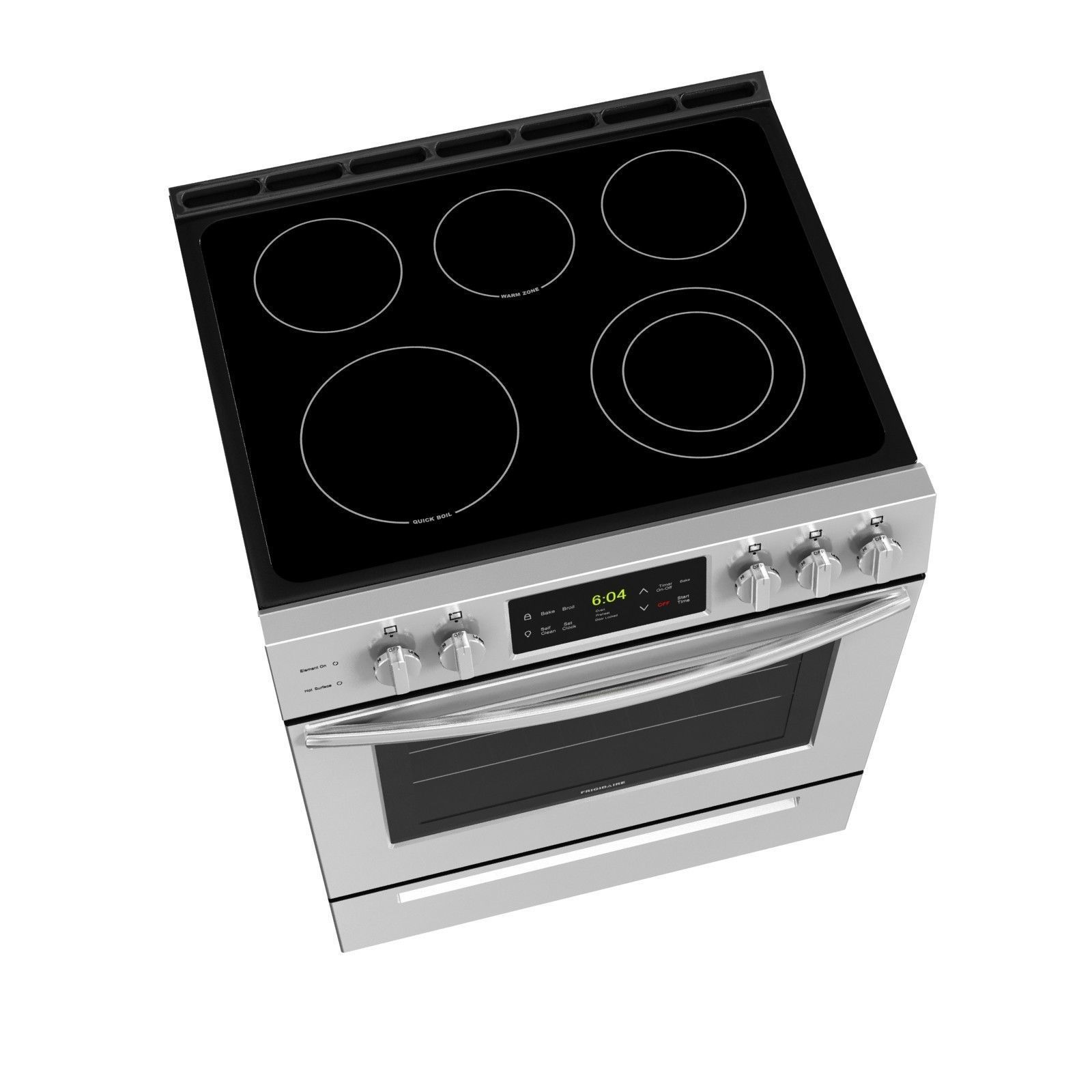 Frigidaire Front Control Freestanding Electric Range 3D model CGTrader