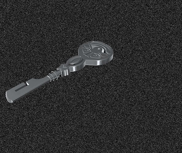 Memory Key from Locke Key Netflix Series 3D model 3D printable CGTrader