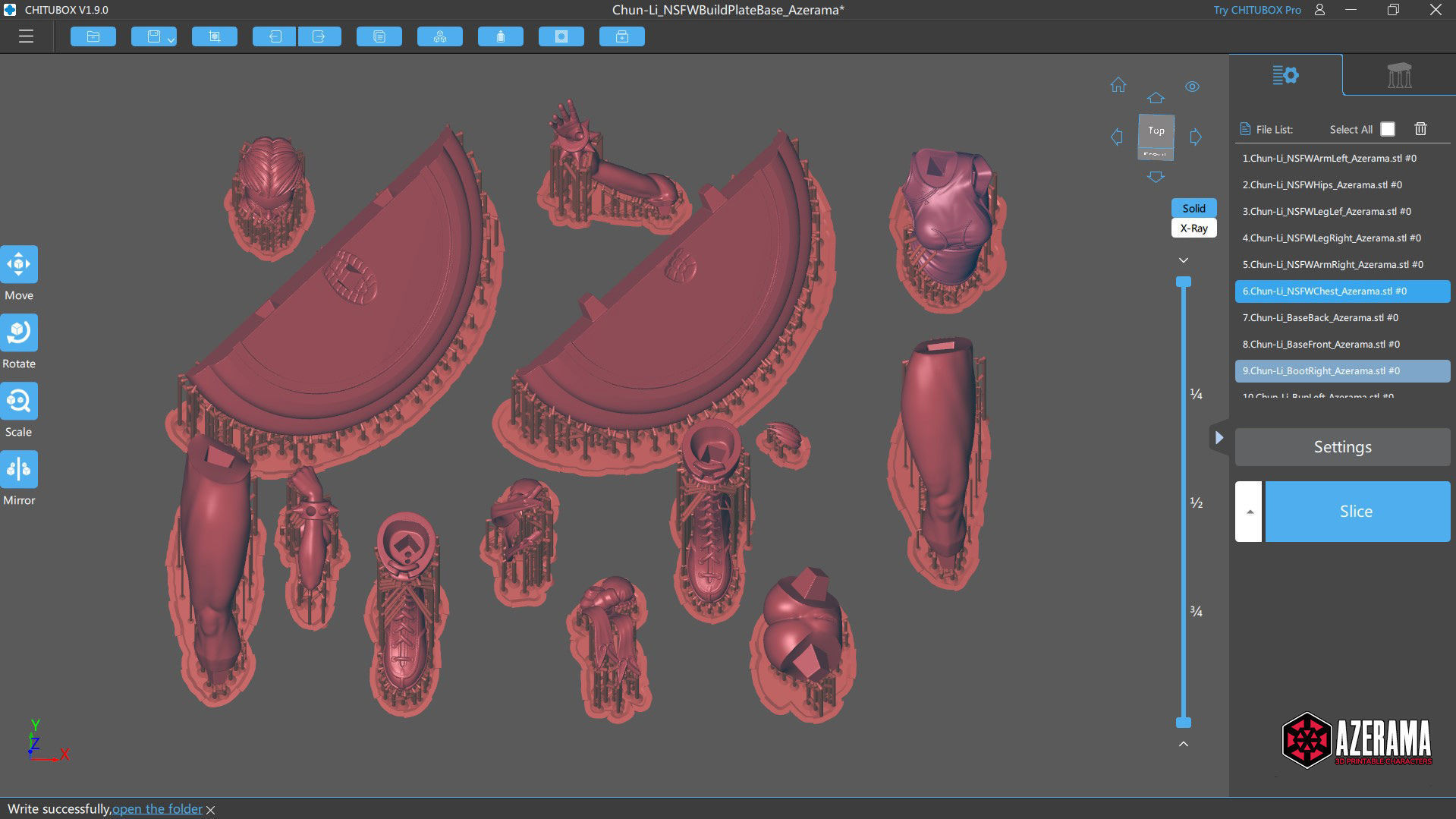 CHUN-LI NSFW READY FOR 3D PRINTING 3D model 3D printable | CGTrader