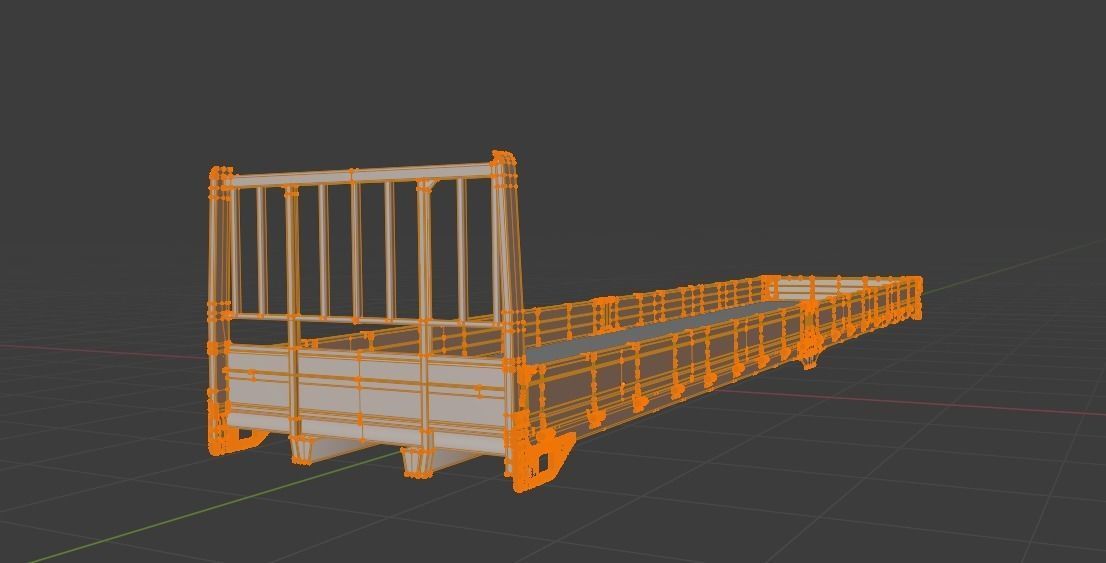 Korea Cargo Trunk for Trucks 3D model CGTrader