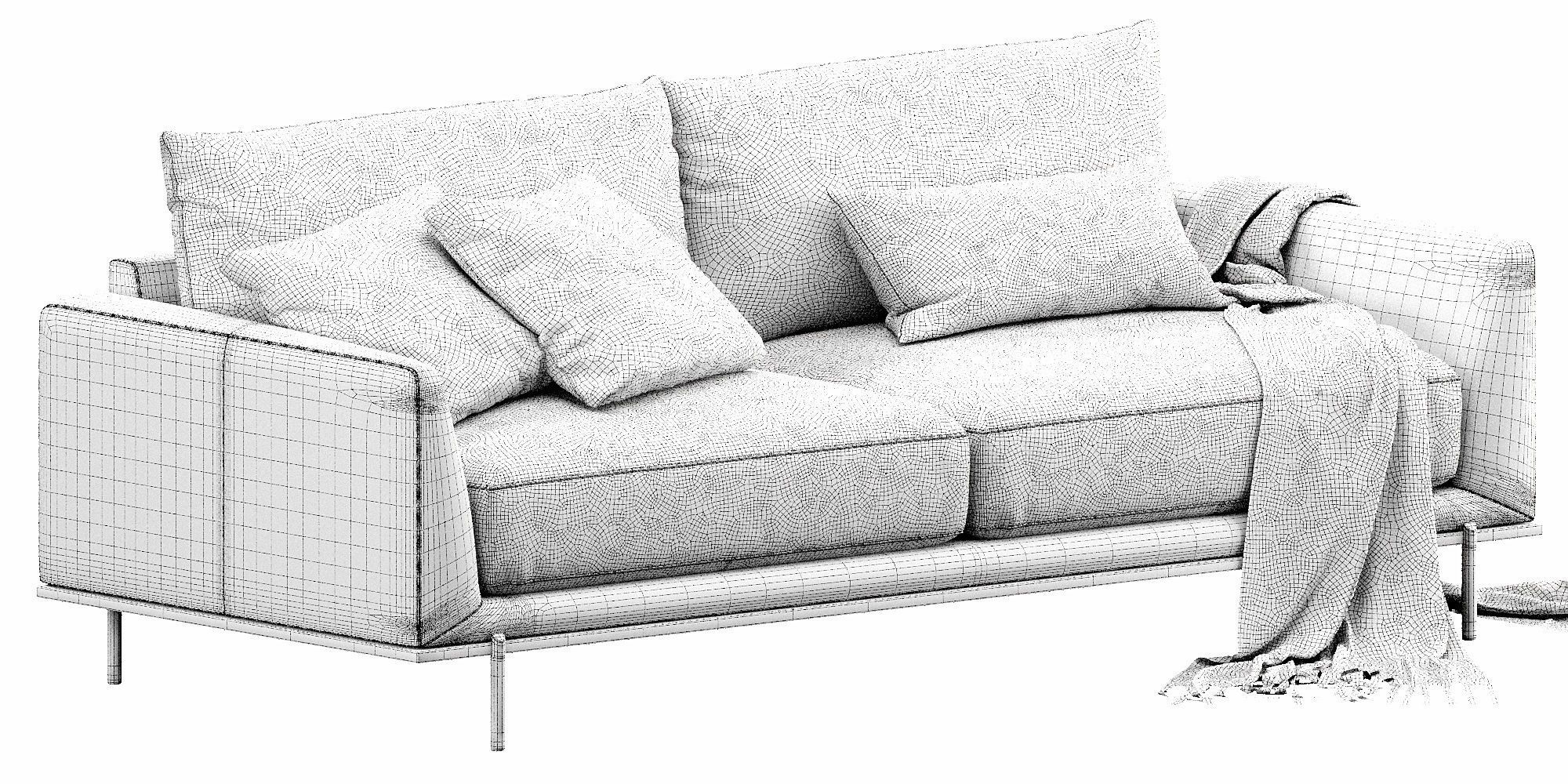 Nick Scali Shannon 3D model CGTrader