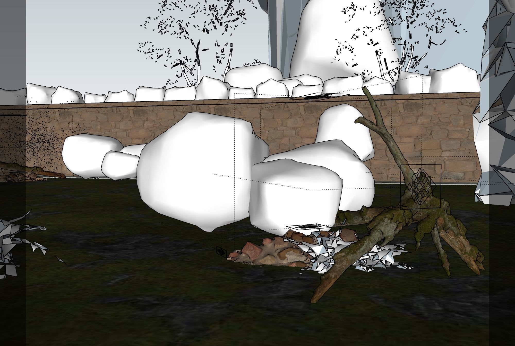 Free landscape - Vray for Sketchup free 3D model | CGTrader