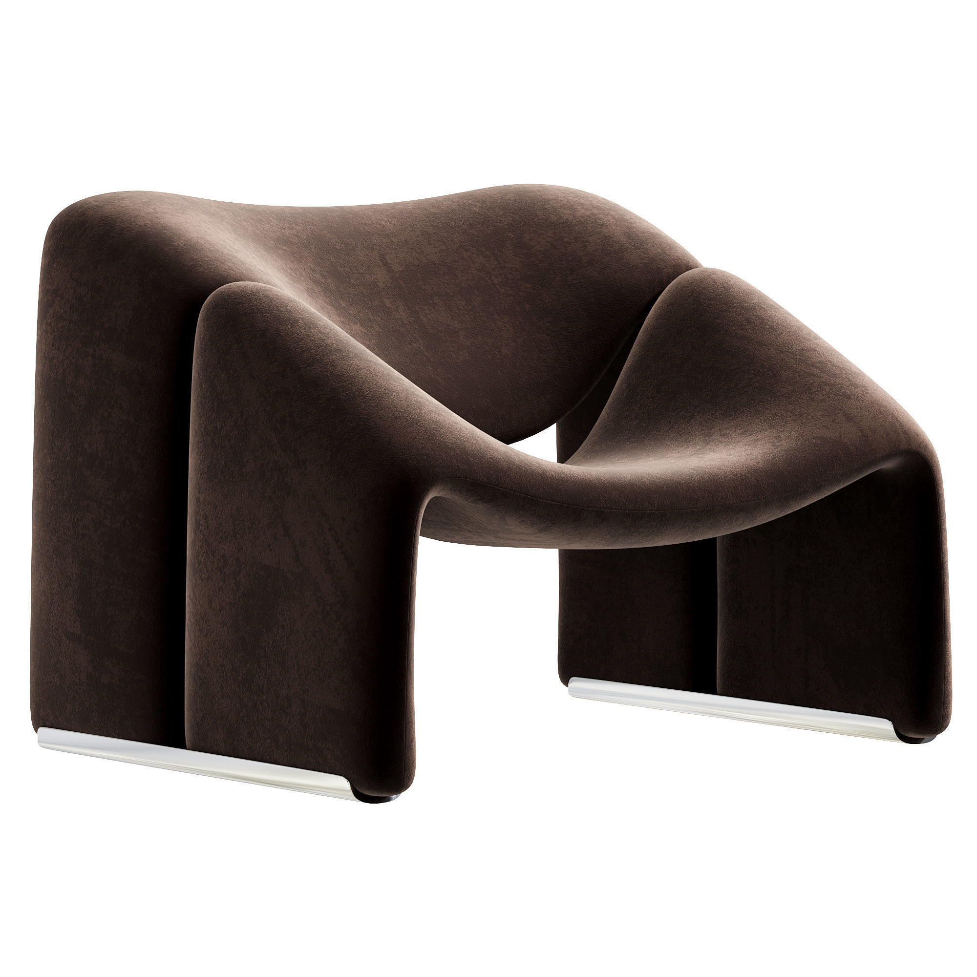Groovy Lounge Chair Pierre Paulin 3D model | CGTrader