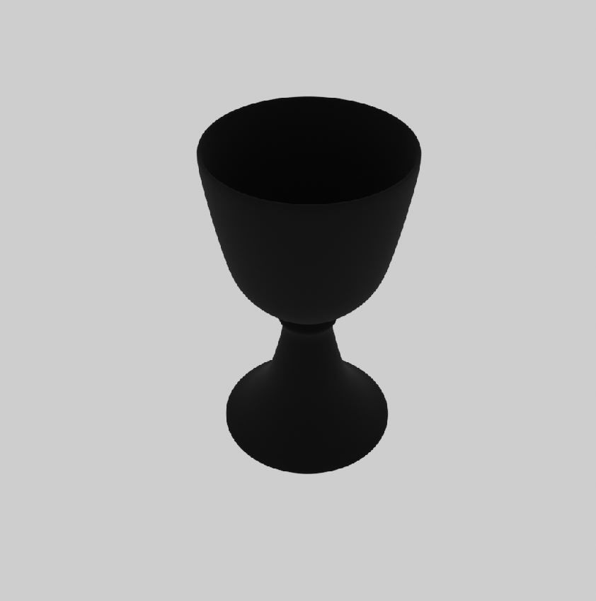 Printable Chalice 3D model 3D printable | CGTrader