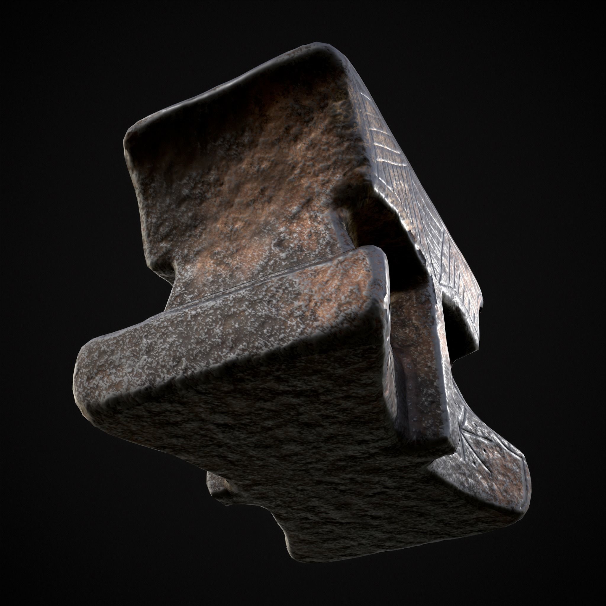 3D model Nordic Hammer Anvil VR / AR / lowpoly CGTrader
