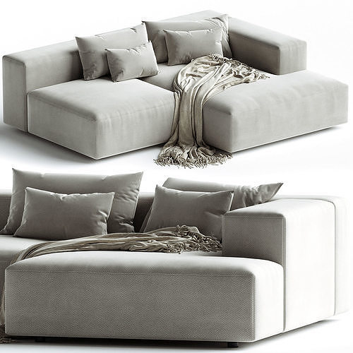 Eleonore 210x170cm modular sofa 3D model CGTrader