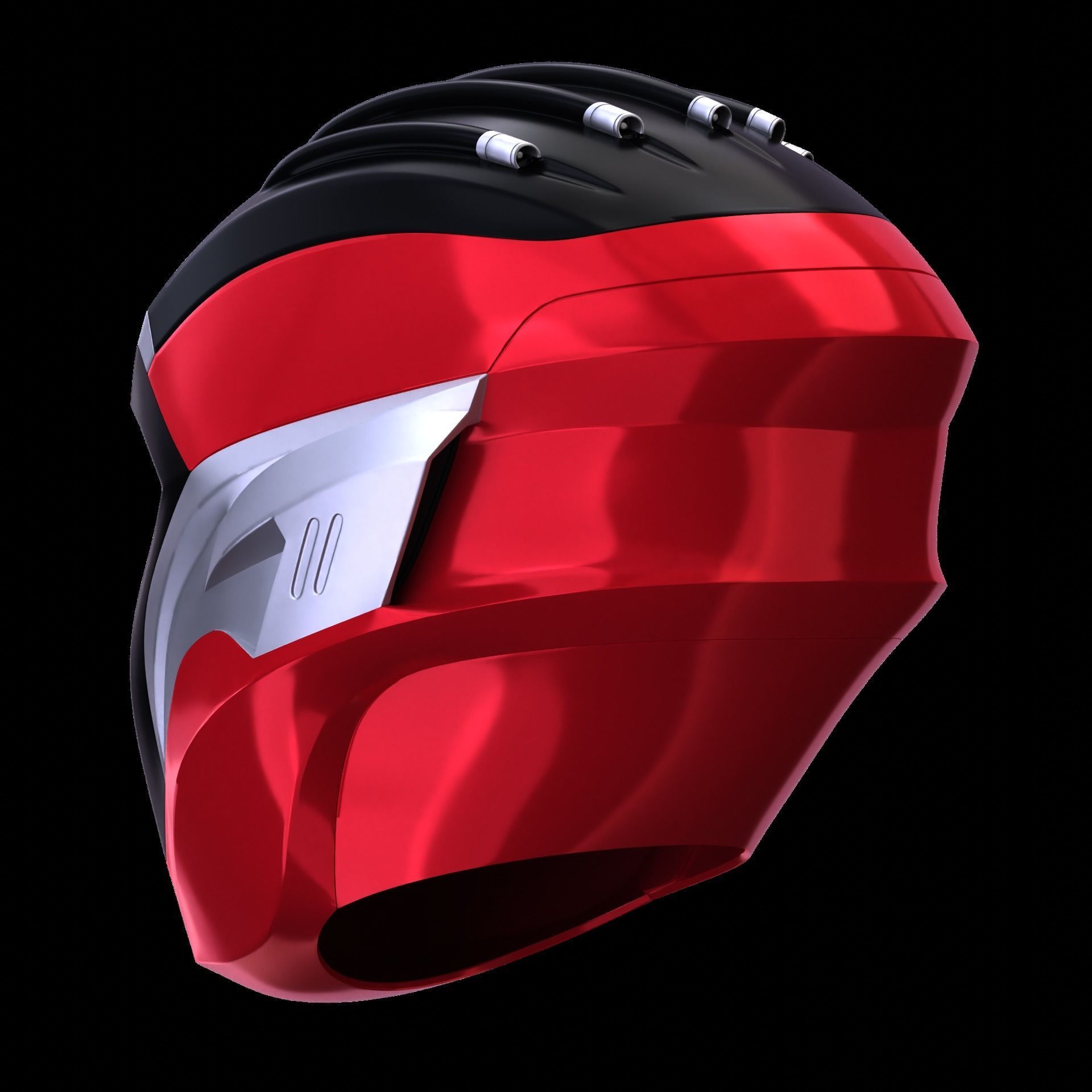 Ironheart Helmet 3D printable model Interior details 3D model 3D