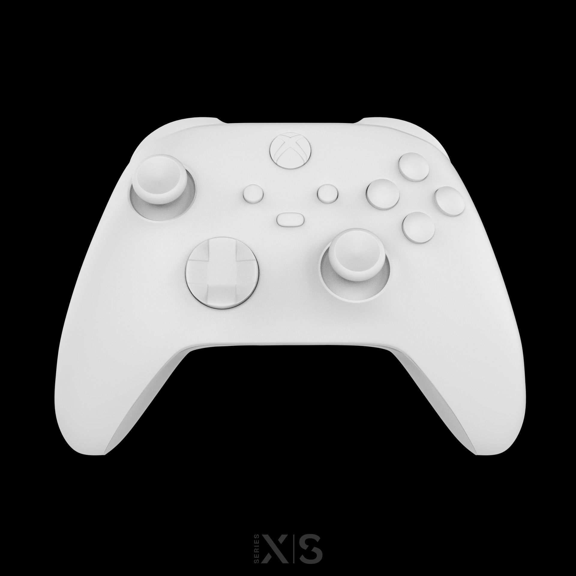 3D model XBOX Series SX Gamepad VR / AR / lowpoly CGTrader