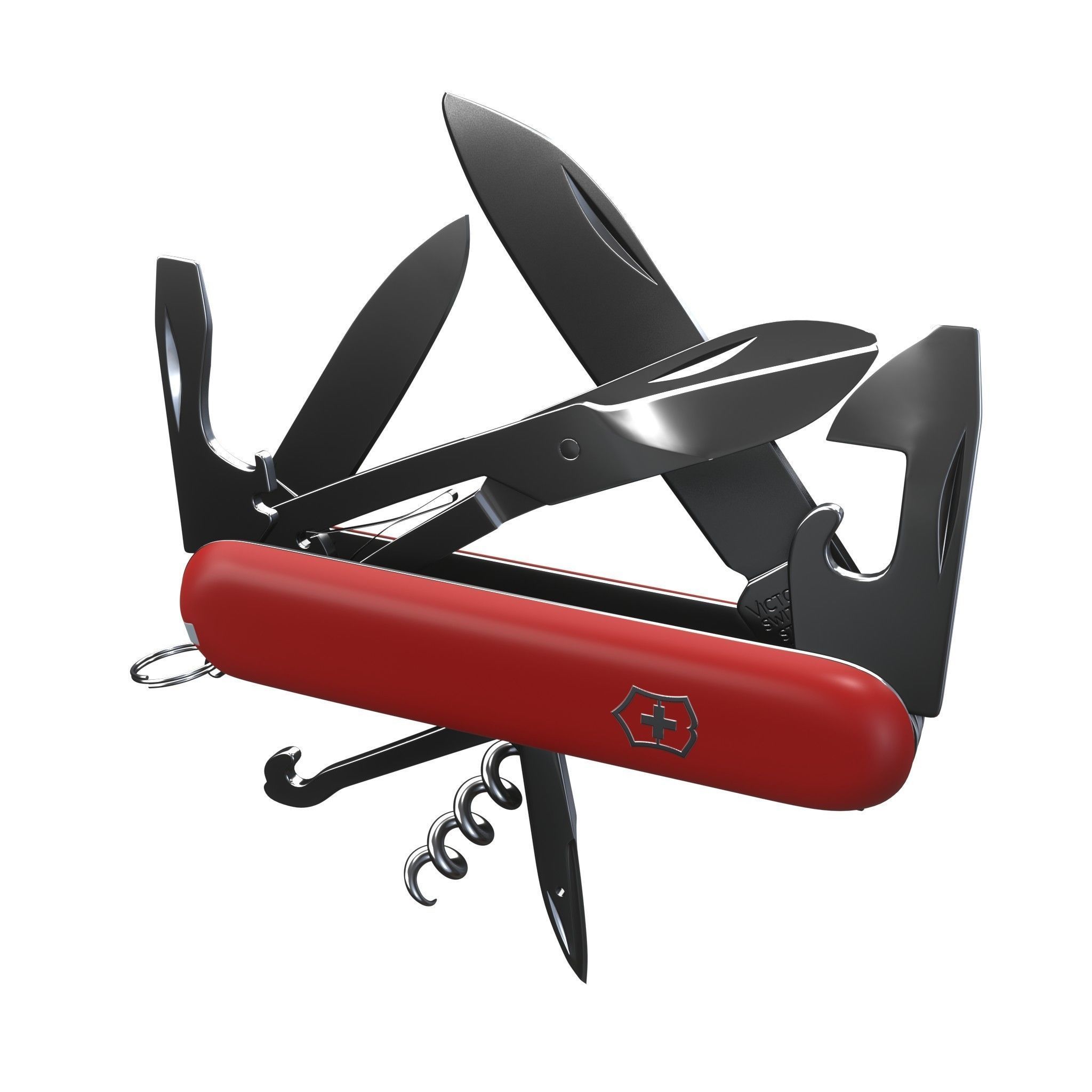 Victorinox Climber 1 3703 Open 3D model 3D model | CGTrader