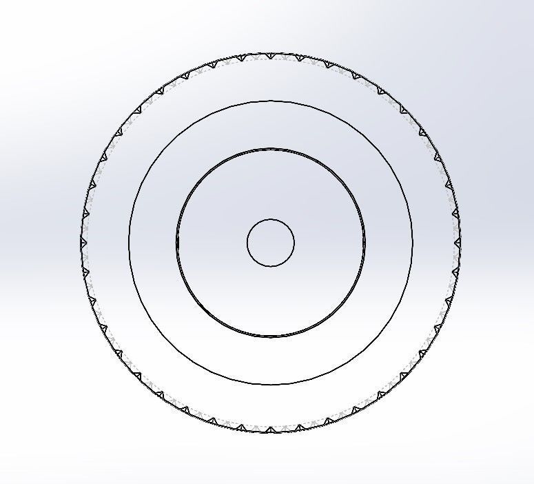 Knurled Knob 3D model 3D printable CGTrader