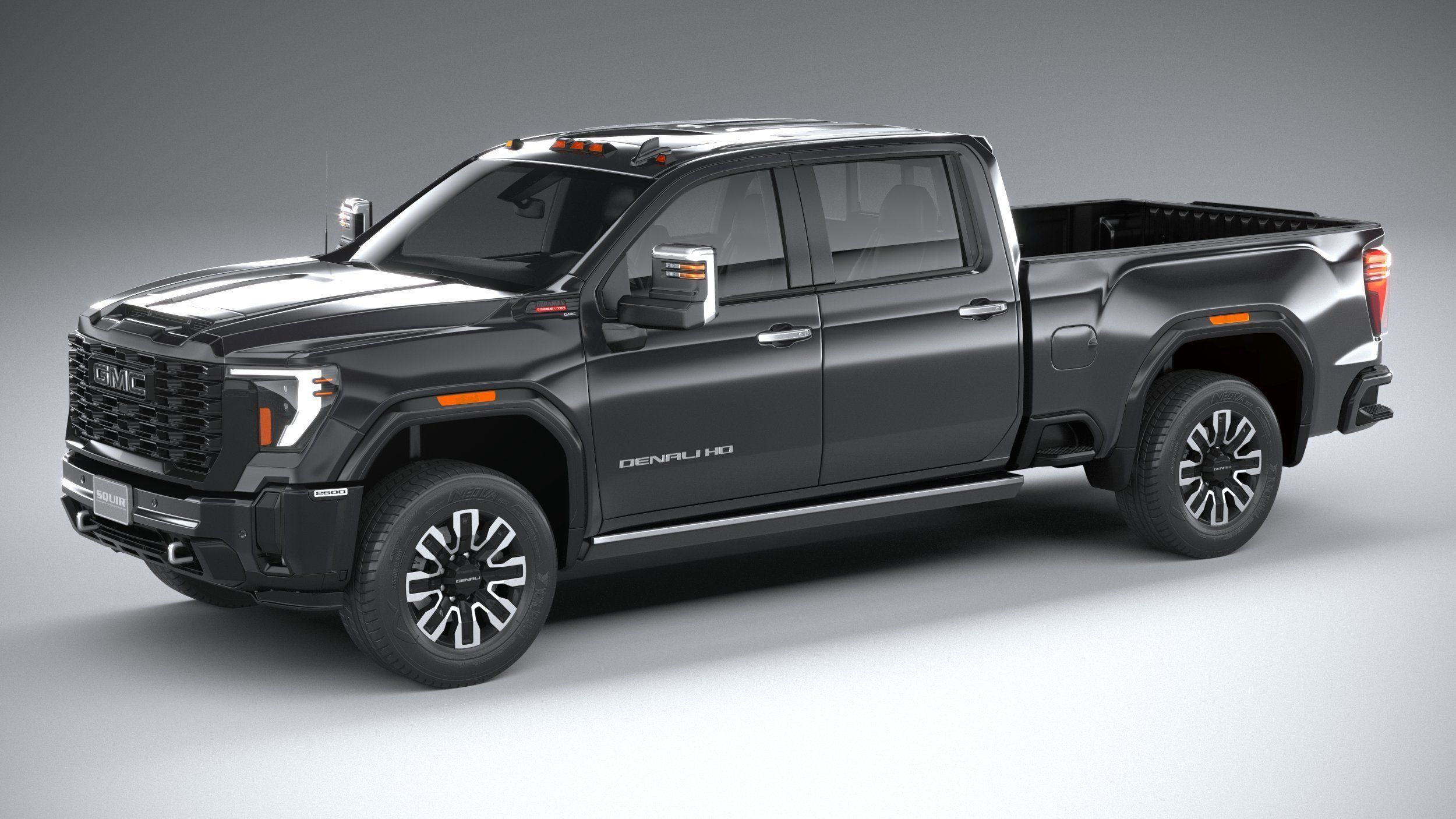 GMC Sierra Denali HD 2024 3D model | CGTrader