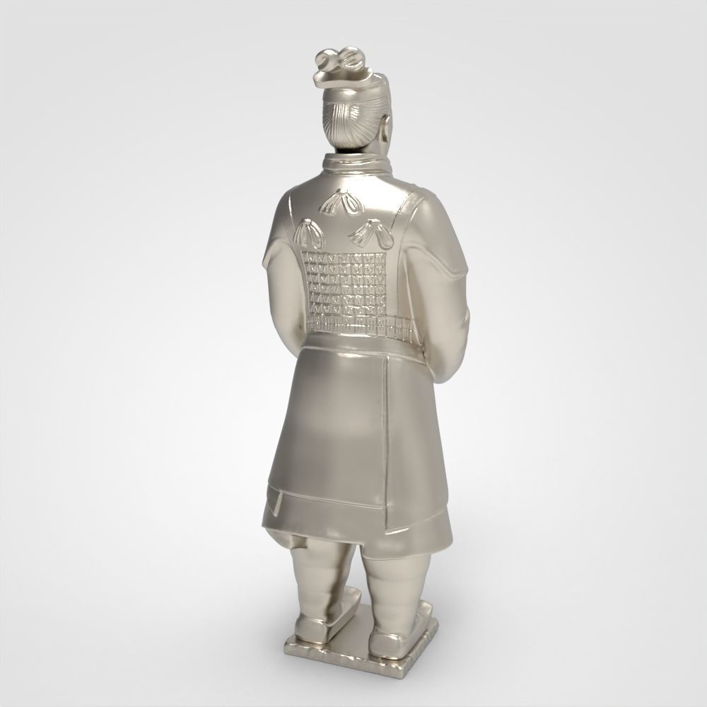 Terracotta Army sculptures depicting the armies of Qin Shi Huang 3D model 3D printable | CGTrader