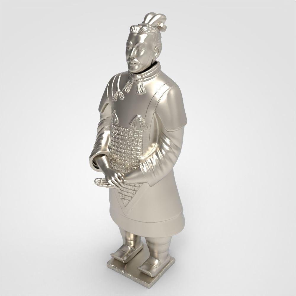 Terracotta Army sculptures depicting the armies of Qin Shi Huang 3D model 3D printable | CGTrader