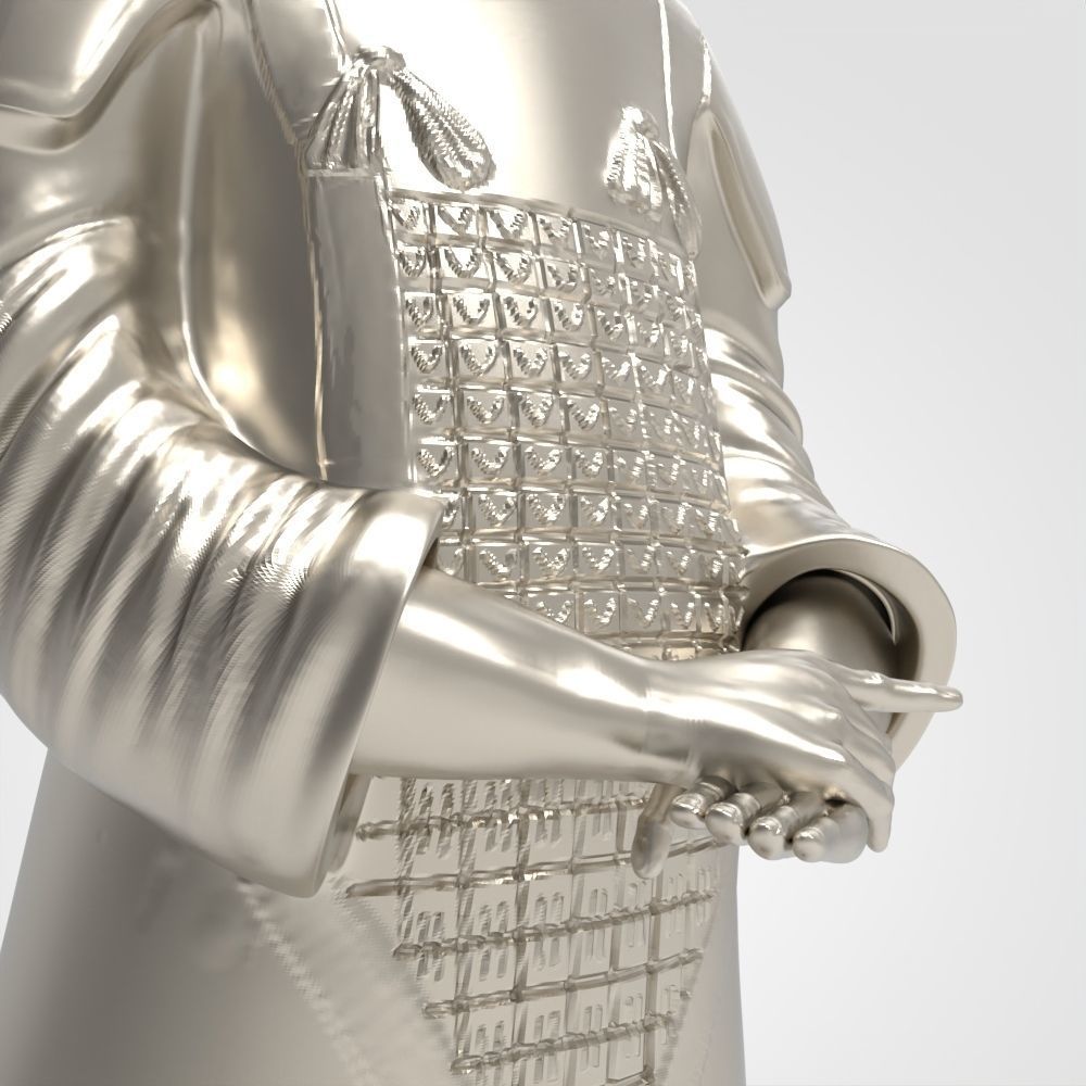 Terracotta Army sculptures depicting the armies of Qin Shi Huang 3D model 3D printable | CGTrader