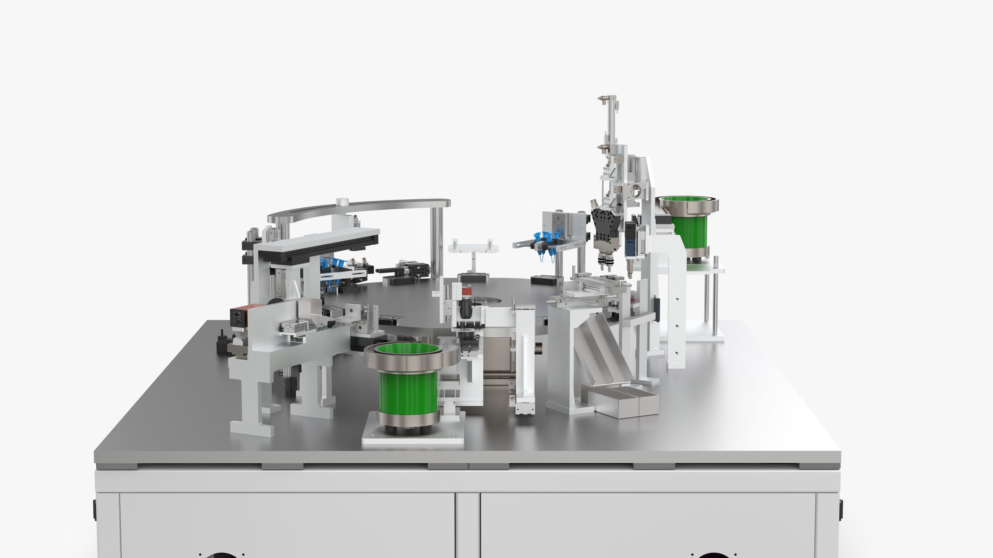 Automatic Injection Needle Assembly Dispensing Machine 3D model CGTrader