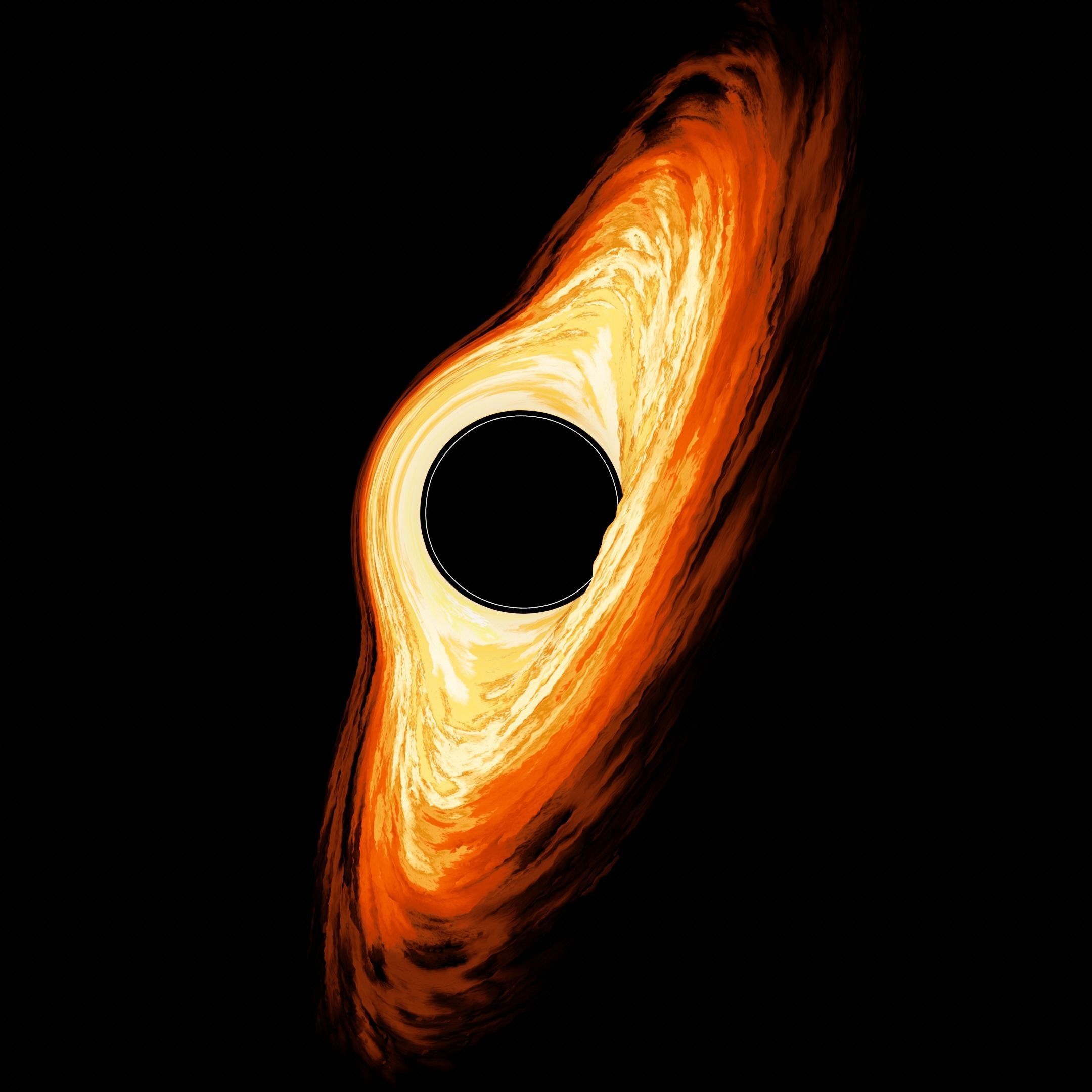 Animated Blackhole Blender Project File 3D model animated CGTrader