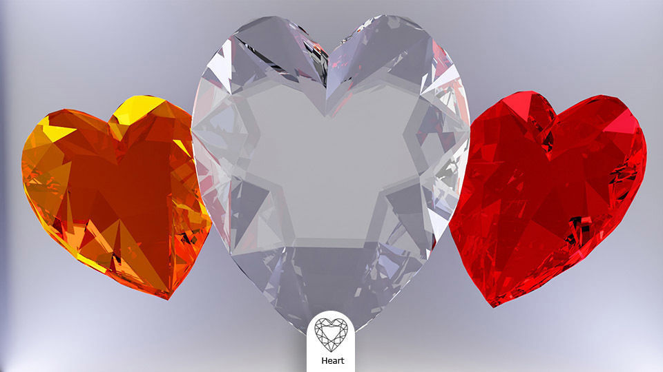 3D model Diamond package VR / AR / low-poly | CGTrader