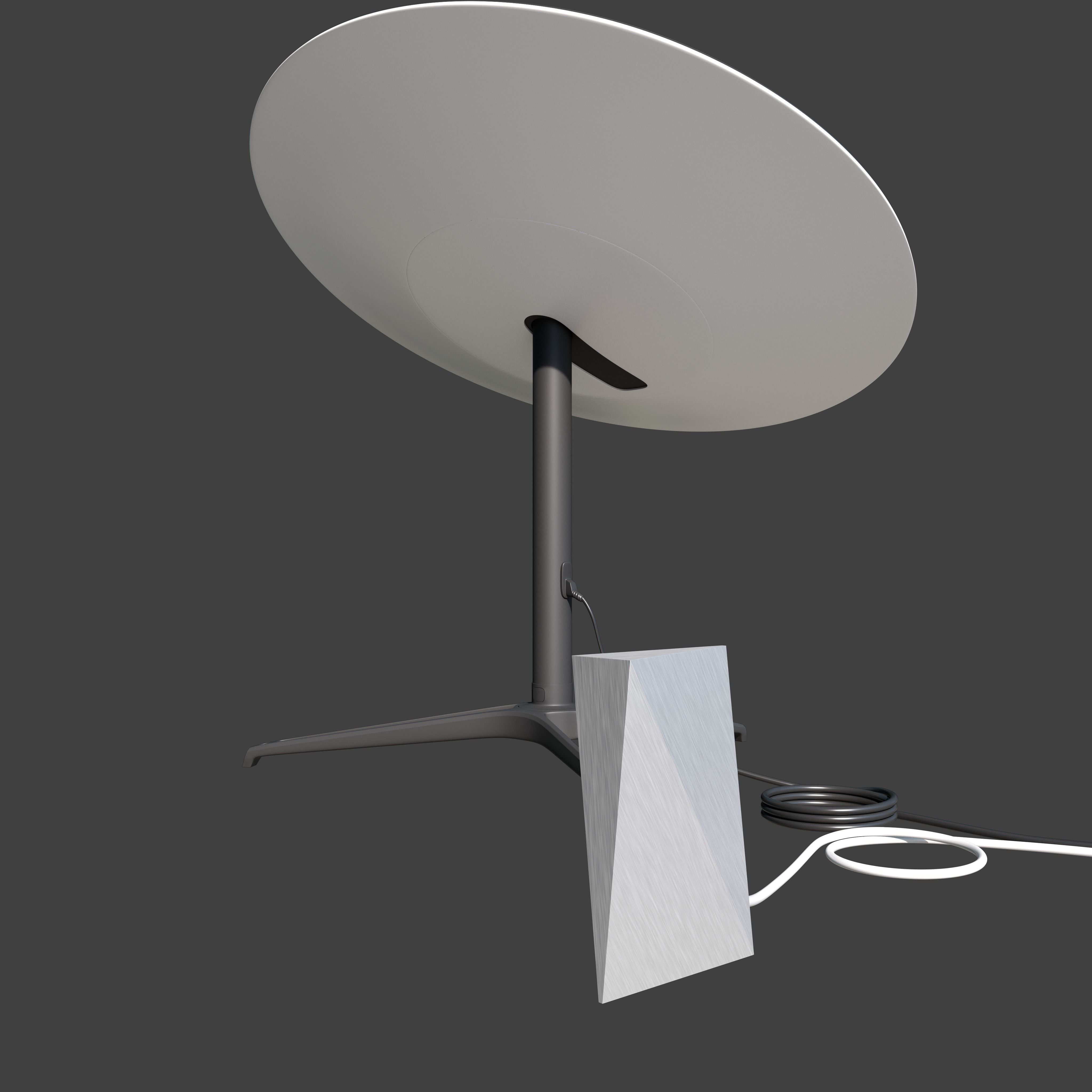 3D model Starlink Dish and Router 3D model VR / AR / low-poly | CGTrader