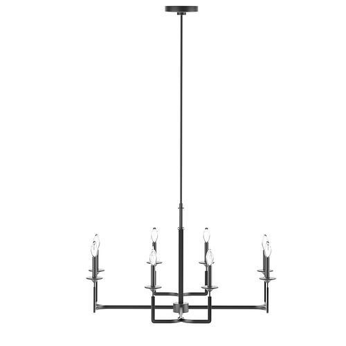Hamrick Iron Chandelier 3D model CGTrader