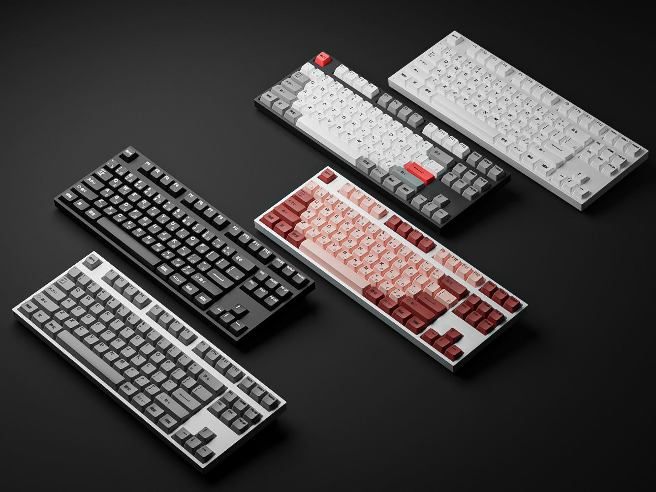 Free Mechanical Keyboard 3D Model free 3D model CGTrader