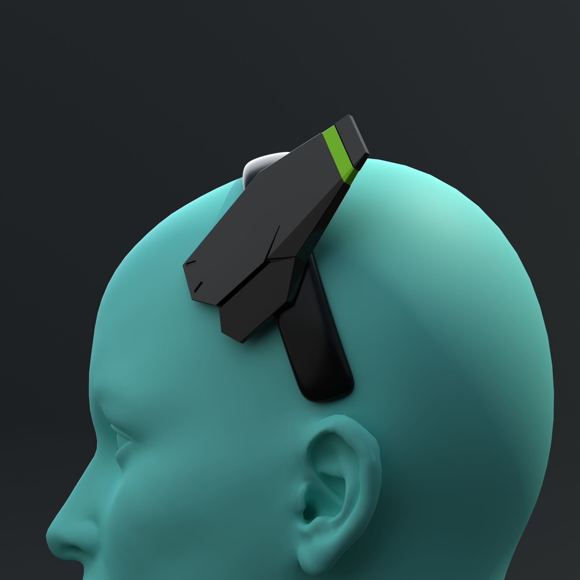 Cyberpunk Edgerunners Rebecca Headband 3D model 3D printable CGTrader