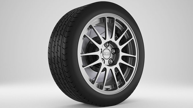 BBS Performance Evo 9 Rim 3D model | CGTrader