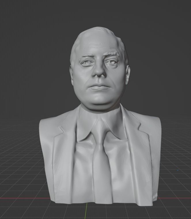 Brendan Fraser 3D model 3D printable | CGTrader