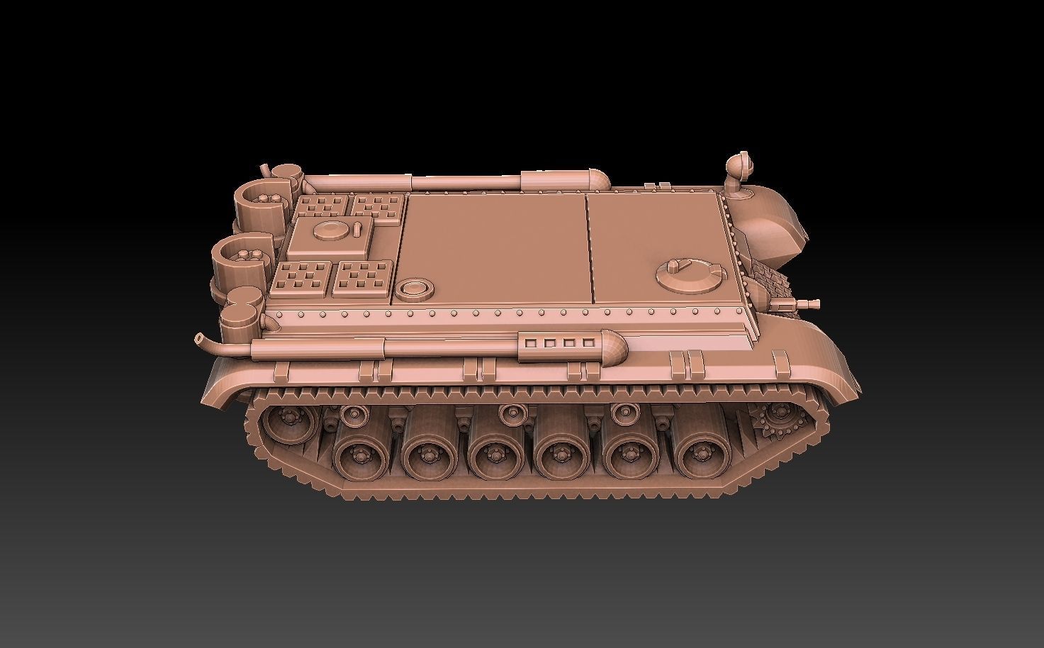Tank Frames 3D model 3D printable | CGTrader