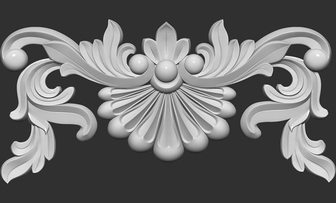 European Style Carving 3D model | CGTrader