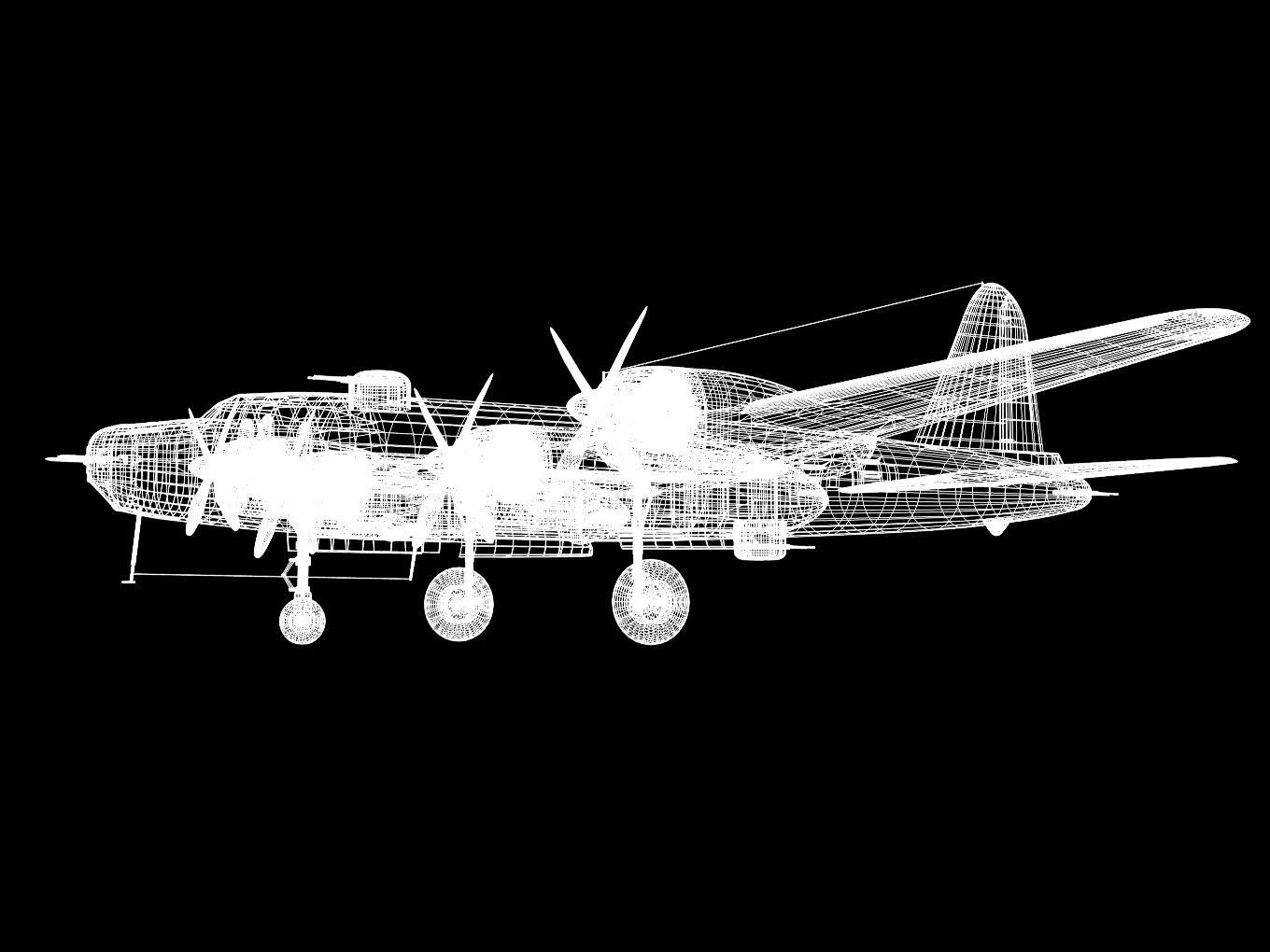 Nakajima G8N Renzan 3D model | CGTrader