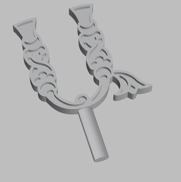 Armenian letters 3D model 3D printable | CGTrader