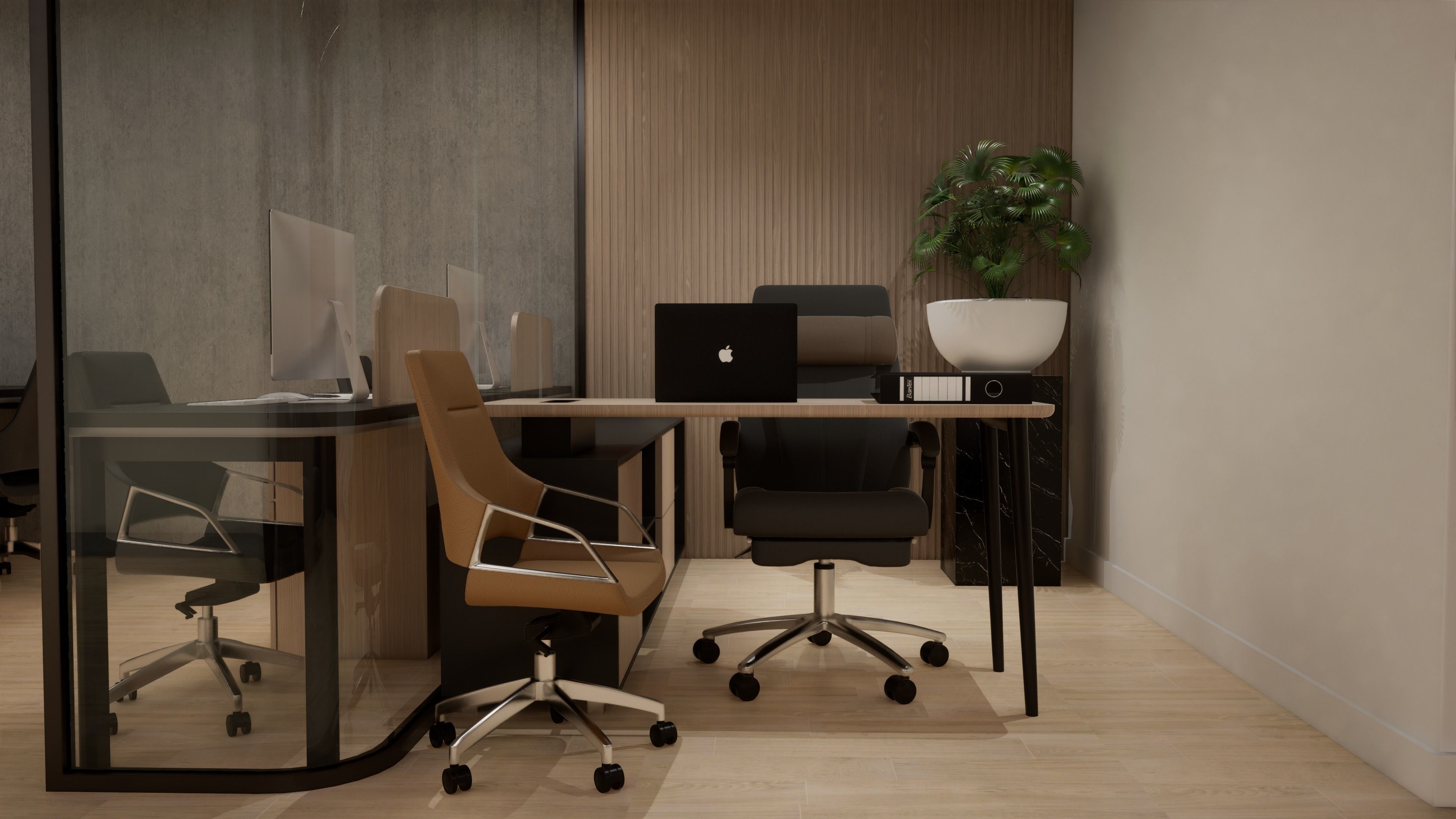 Low poly Office Desk PARAMETRIC revit family and 3DSMAX model free 3D