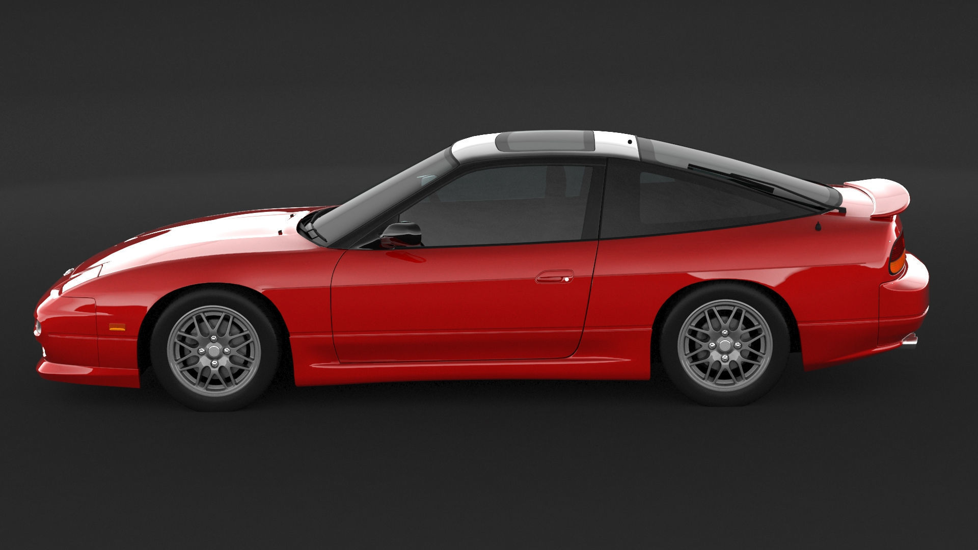 Nissan 180SX 3D model | CGTrader