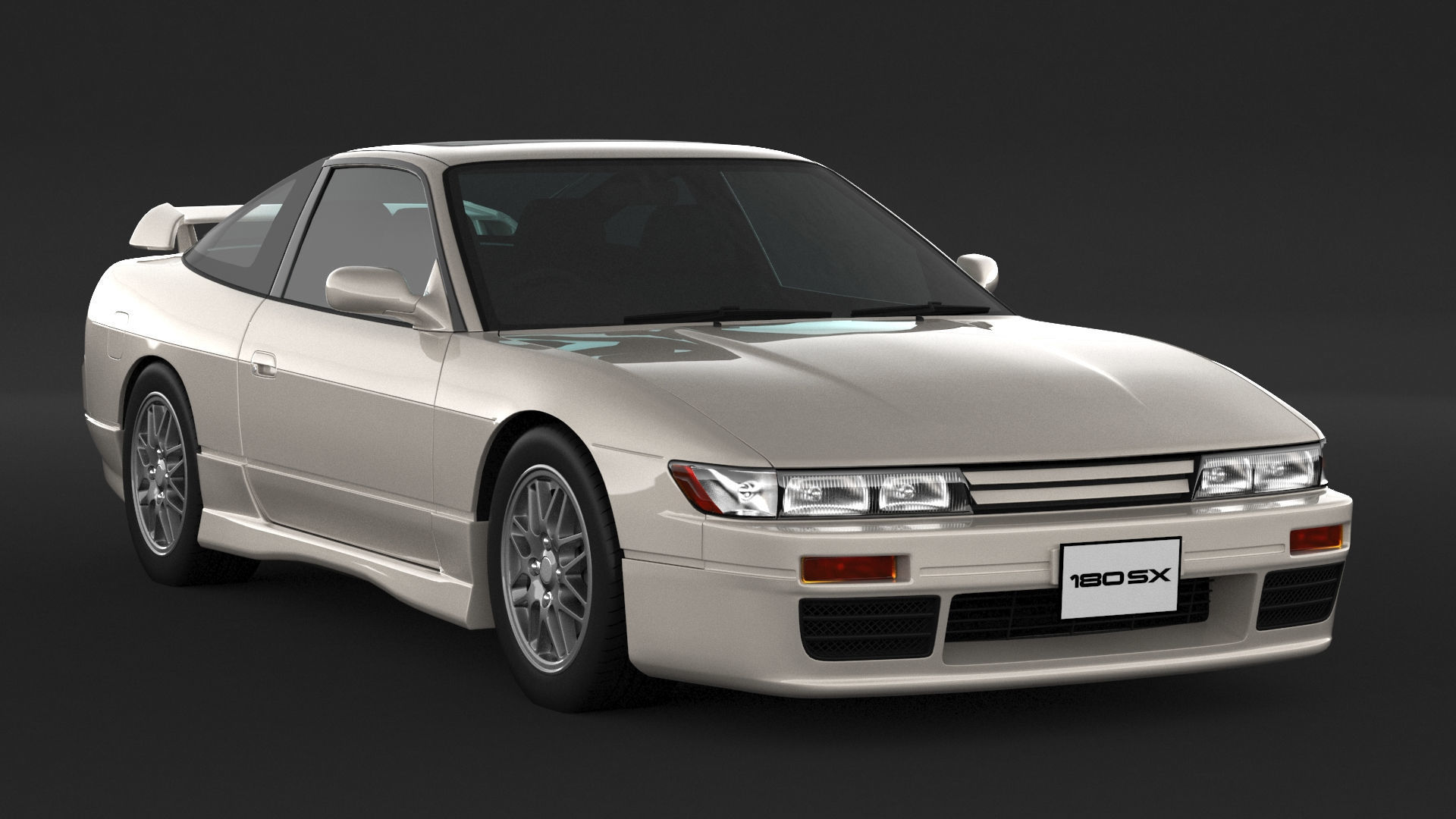 Nissan 180SX Sileighty 3D model | CGTrader