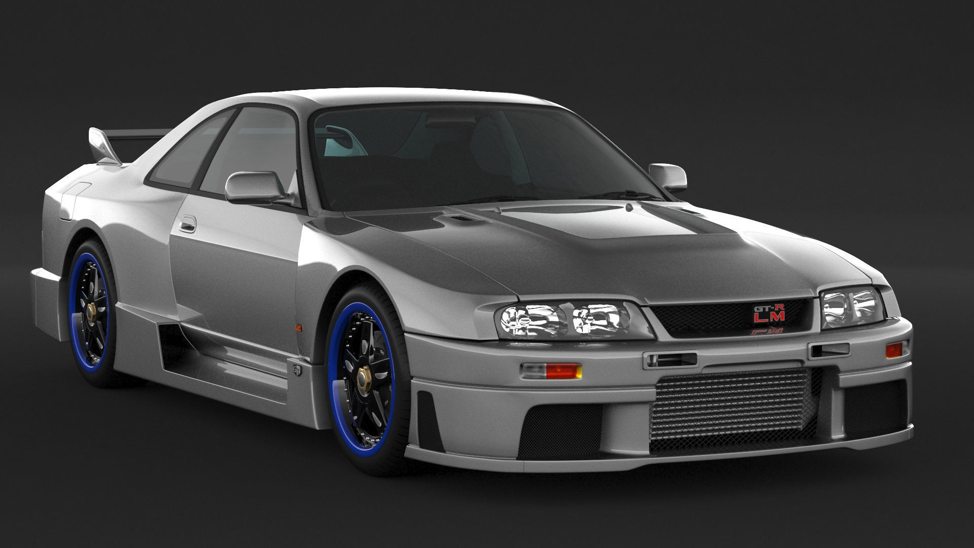 Nissan Skyline GT-R LM R33 3D model | CGTrader