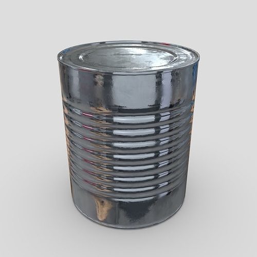 Tin Can 5 3D model CGTrader