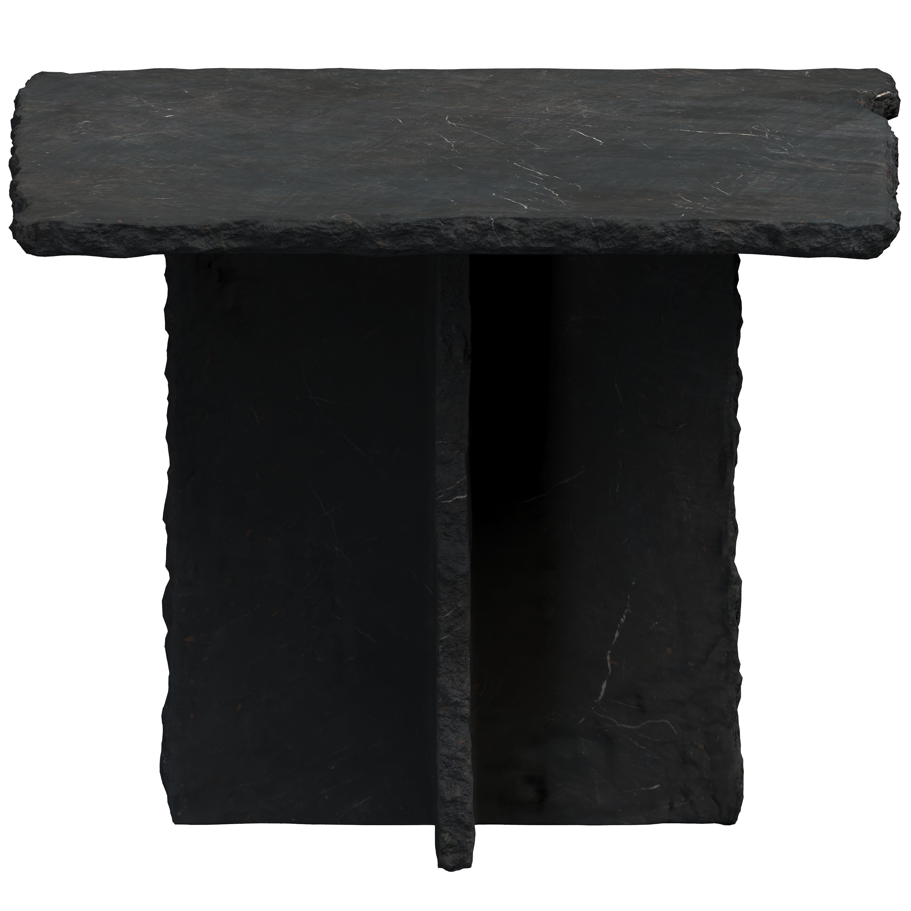 Primitive Slate Square Table Last 3D model | CGTrader