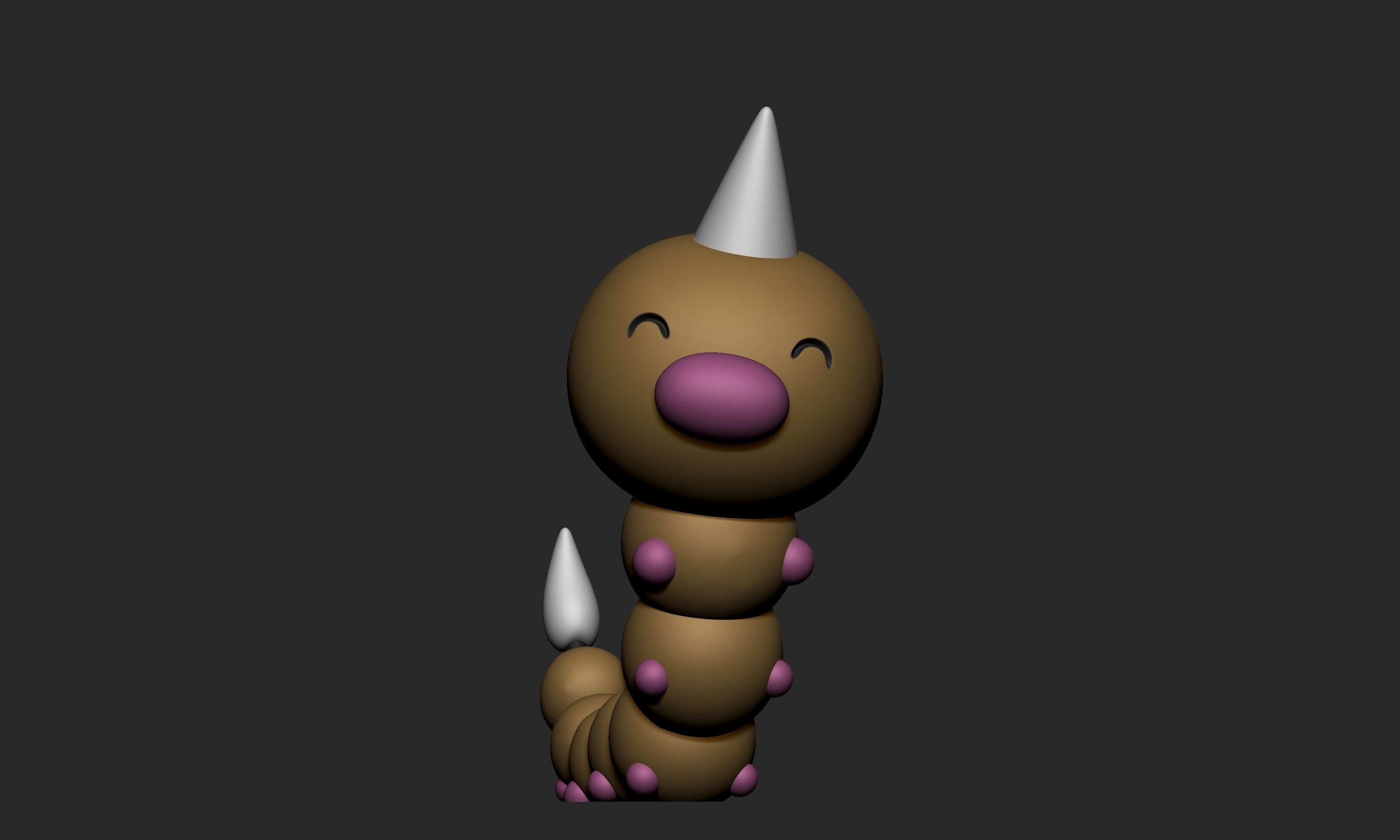 Pokemon - Weedle with 2 poses 3D model 3D printable | CGTrader