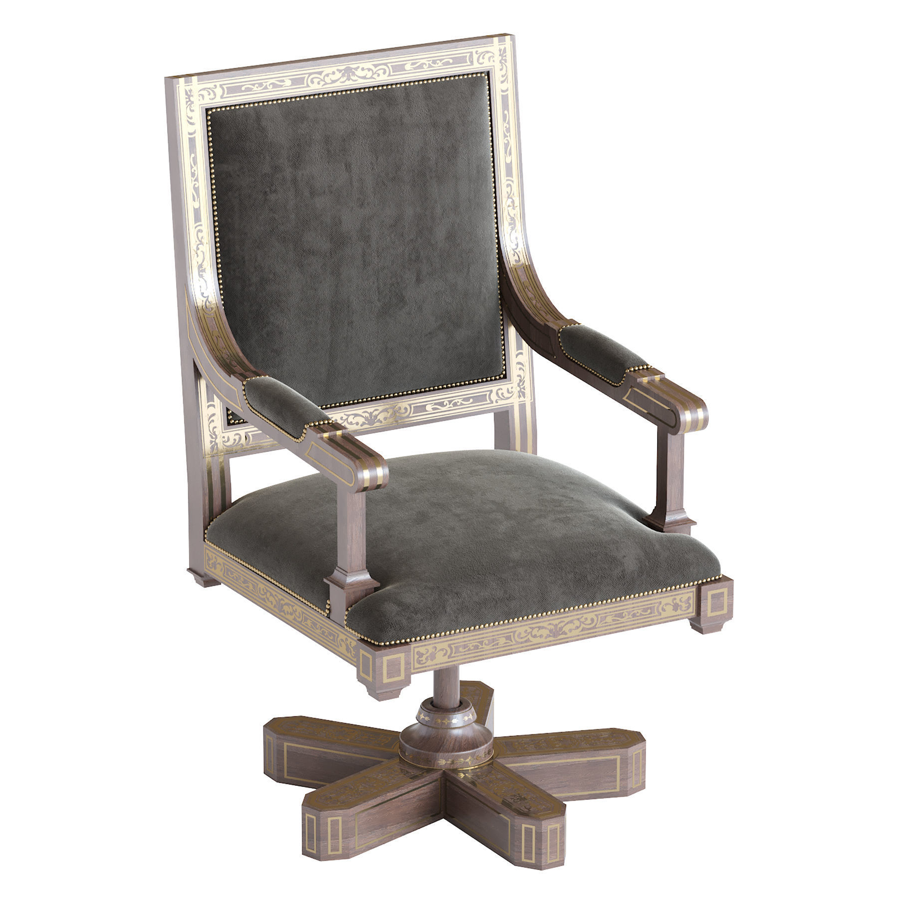 Chair from arabic 3D model CGTrader