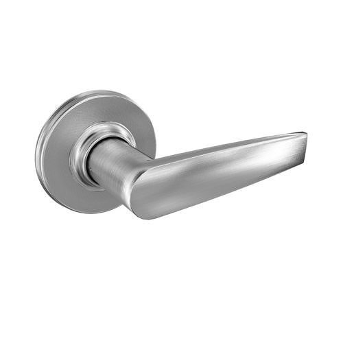 Door handle Winston Passage Levers Satin Chrome 3D model CGTrader