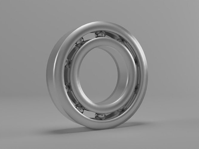 3D model Ball Bearing - 3D printable VR / AR / low-poly | CGTrader