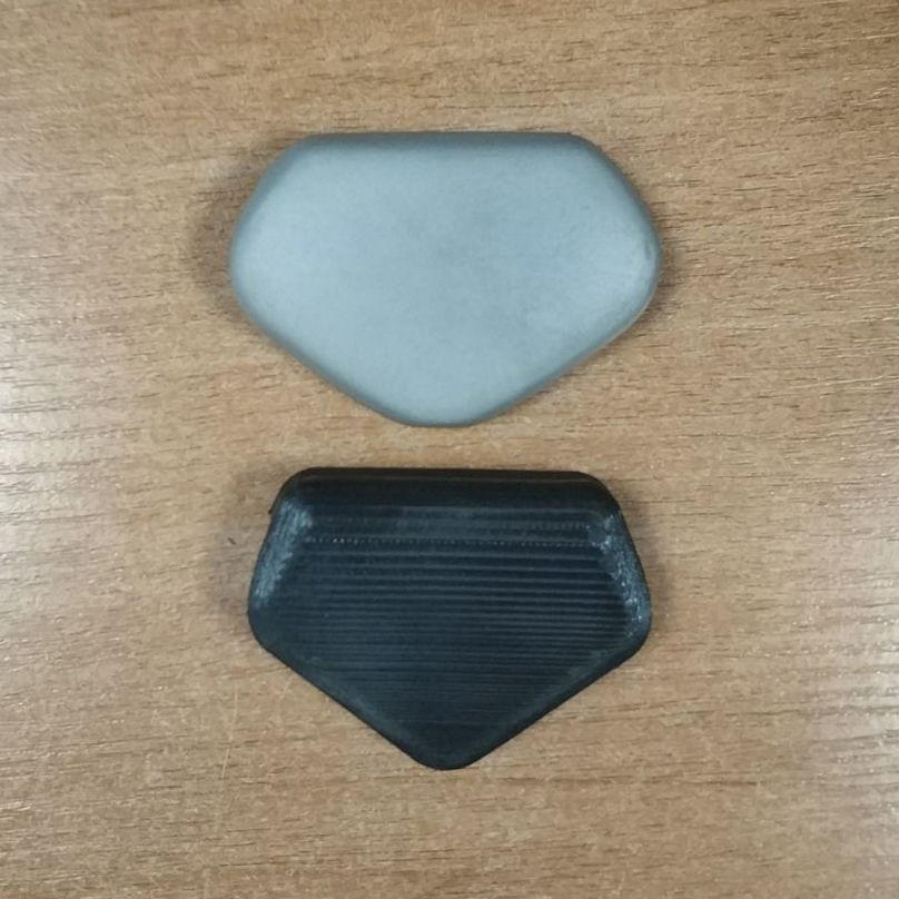 Safety belt cover cap 1J0858189C 3D model 3D printable CGTrader