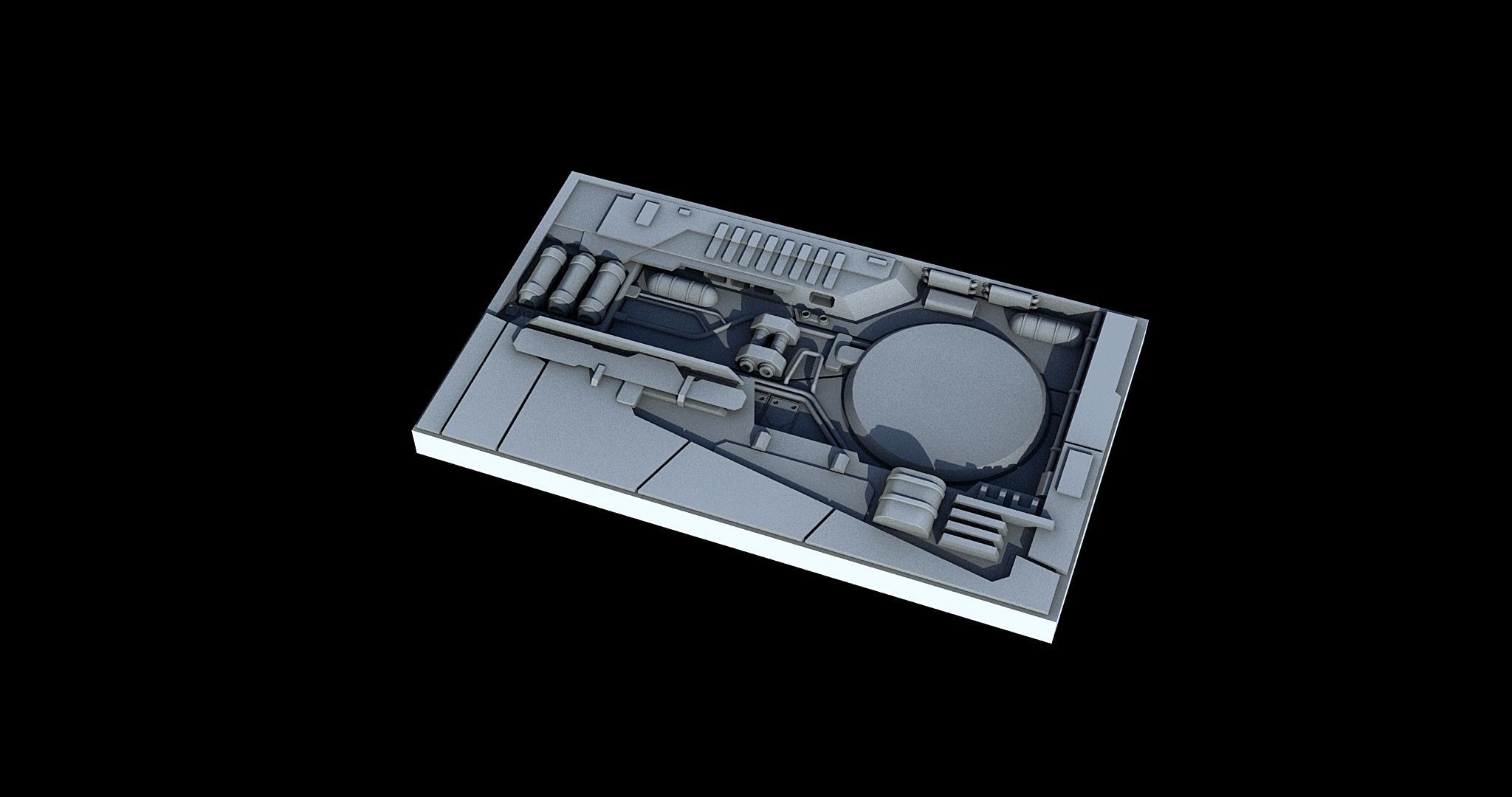 Sci-Fi KitBash and Props Pack Part two 3D model | CGTrader
