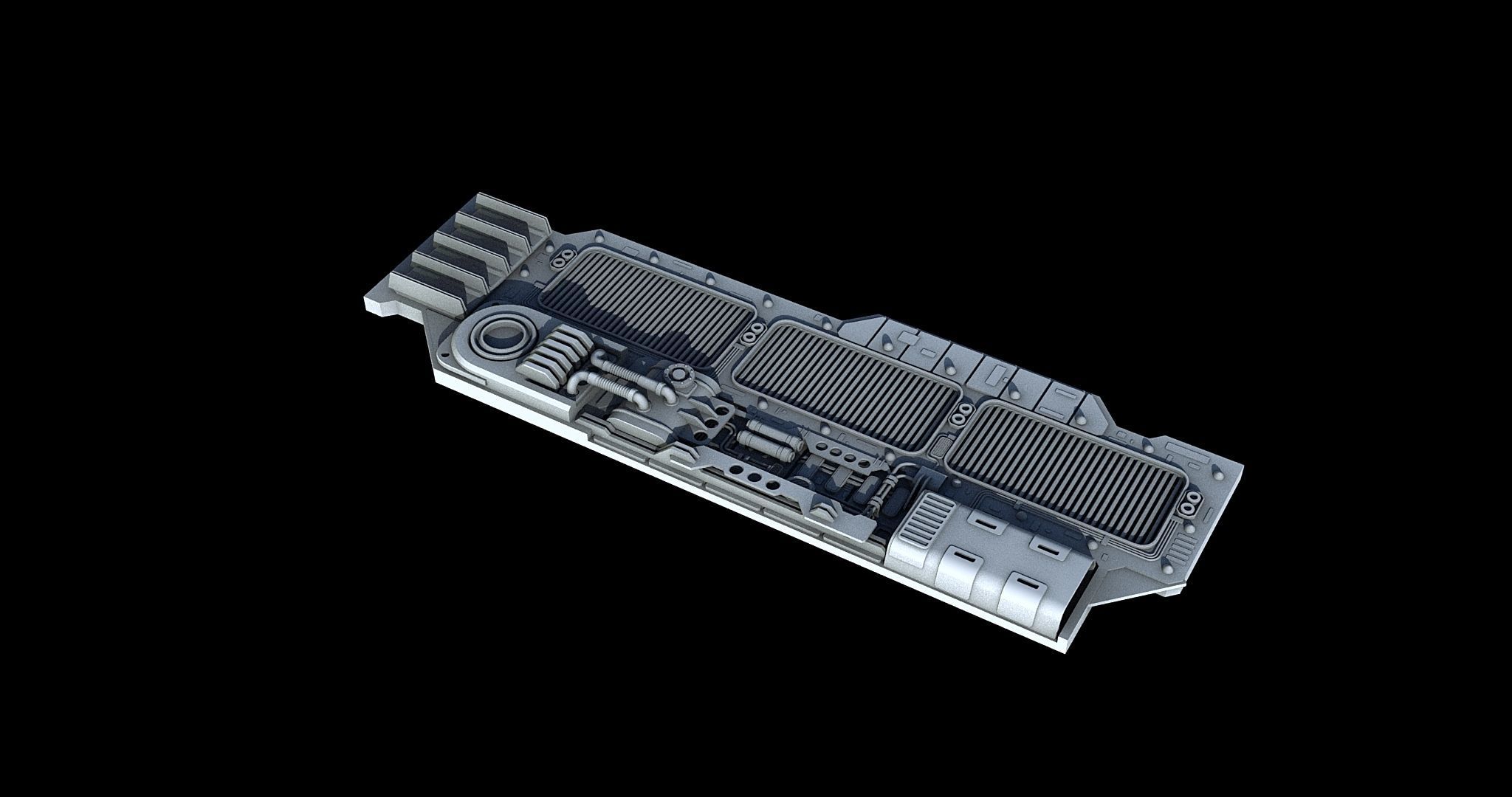 Sci-Fi KitBash and Props Pack Part two 3D model | CGTrader